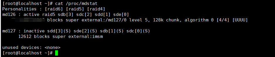 Linux / Centos系统 查看raid模式命令 技术 第1张