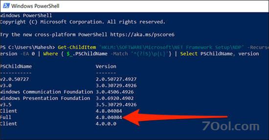 如何在Win10上检查已安装的.NET Framework 版本 经验 第3张