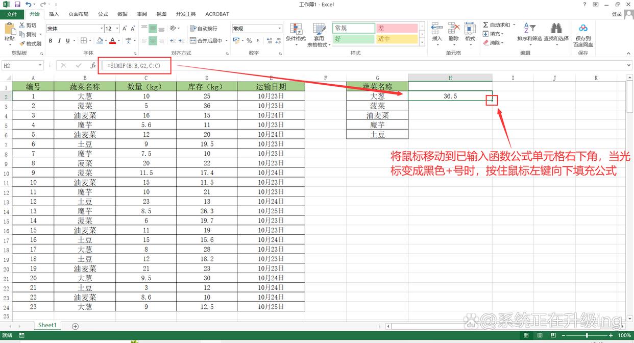 Excel如何快速汇总表格中相同类目的数量 Microsoft Office 第6张