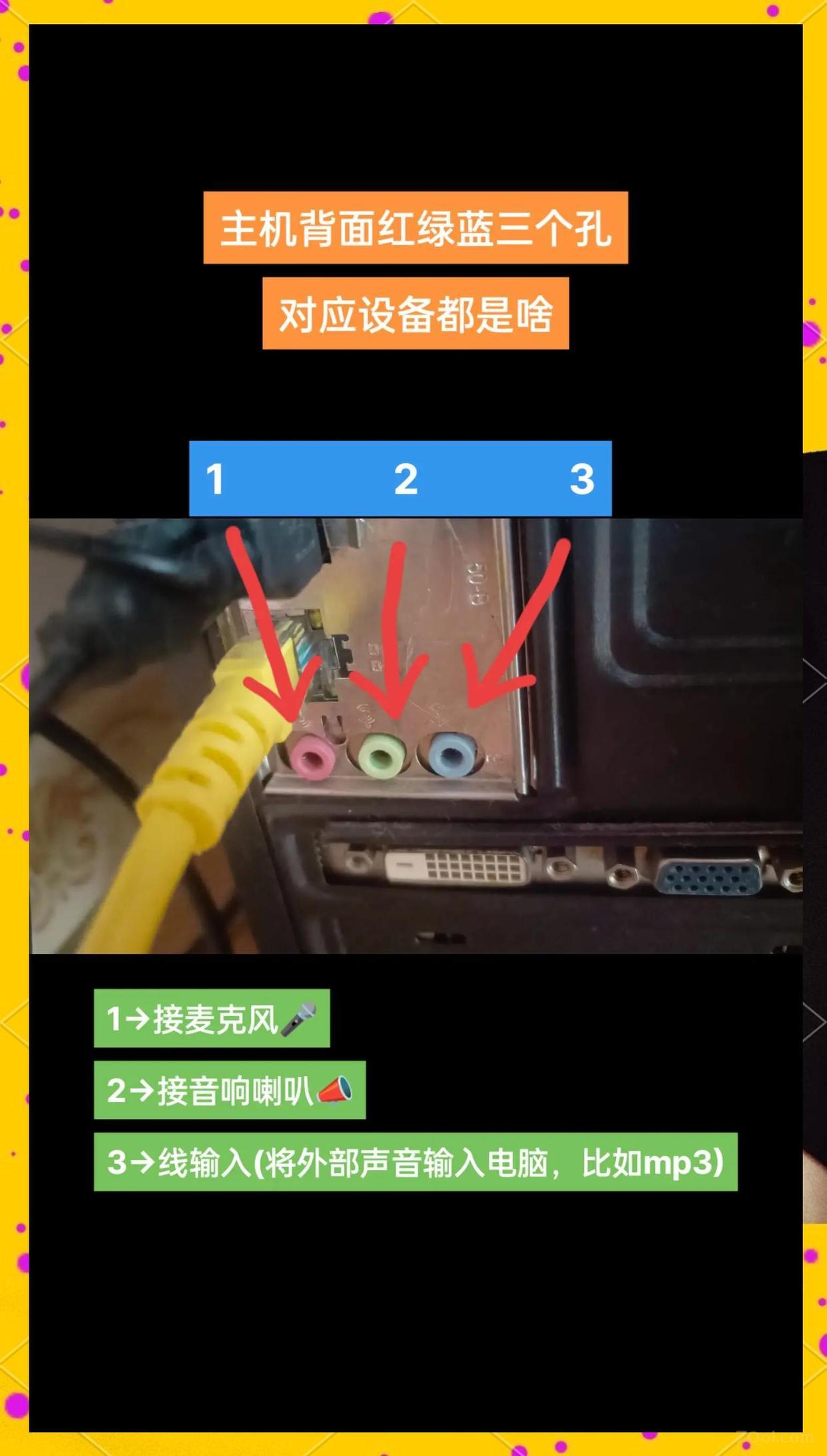 7dde0e45e9f30cb845a2d3bdc85883fb_55e736d12f2eb9387774905a9e20e83ae4dd6fcb_token=acea937e078d9c276ae9fcb5c34cbc72.jpeg 电脑音频接口指南：红绿蓝孔用途详解 经验